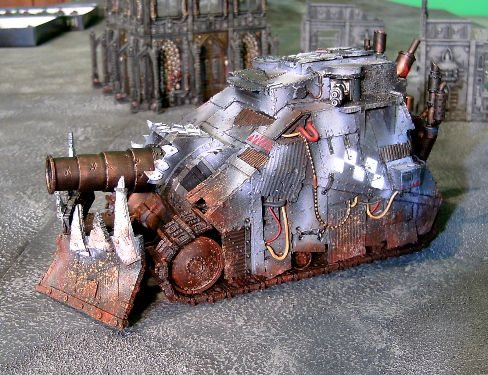 Airbrush Forge World Goffs Kill Bursta Kill Tank Orks Ouze Salt Weathering Super Heavy 4107